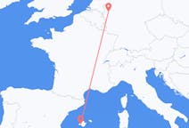 Flights from Palma de Mallorca in Spain to Düsseldorf in Germany
