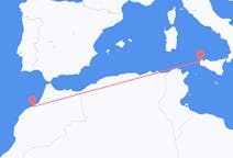 Flyg från Casablanca, Chile, Marocko till Trapani, Italien