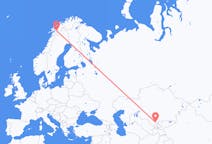 出发地 哈萨克斯坦出发地 奇姆肯特目的地 挪威纳尔维克的航班