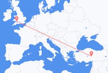 Flights from Cardiff, Wales to Kayseri, Turkey