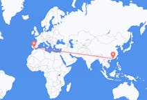 Flights from Huizhou, China to Seville, Spain