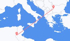 Flyreiser fra Tozeur, til Sofia