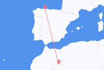 Vols depuis la ville de Béchar vers la ville d'Asturies