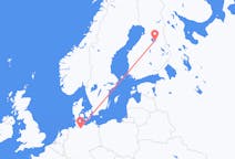 Loty z Hamburg, Niemcy z Kajaani, Finlandia