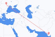Flyrejser fra Rajkot, Indien til Iași, Rumænien