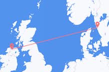Flyreiser fra Derry, til Göteborg