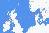 Flights from Derry, Northern Ireland to Gothenburg, Sweden