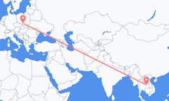 Flyreiser fra Roi Et-provinsen, Thailand til Katowice, Polen