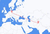 Flyrejser fra Peshawar til Leipzig