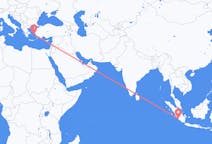 Flights from Bengkulu, Indonesia to Icaria, Greece