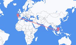 Flyrejser fra Miri, Malaysia til Vigo, Spanien