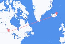 Flights from Winnipeg, Canada to Egilsstaðir, Iceland