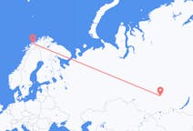 Flights from Krasnoyarsk, Russia to Tromsø, Norway