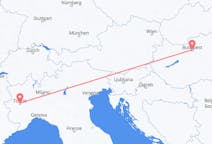 Flyg från Turin till Budapest