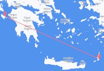Vluchten van Karpathos, Griekenland naar Zakynthos-eiland, Griekenland