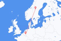 Flights from Östersund, Sweden to Liège, Belgium