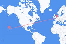 Flyrejser fra Honolulu, USA til Ostend, Belgien