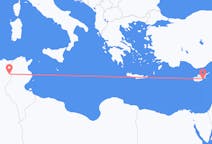 Flyrejser fra Tebessa til Larnaca