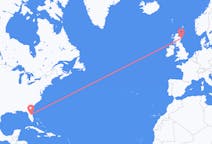 Voli da Orlando, Stati Uniti a Aberdeen, Scozia