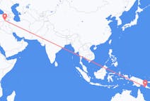 Flyrejser fra Port Moresby til Şırnak (Şırnak Provins)