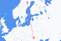 Flights from Târgu Mureș, Romania to Lycksele, Sweden