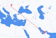 Flights from Abu Dhabi, United Arab Emirates to Arad, Romania