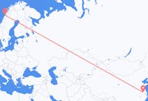 Flyreiser fra Nanjing, Kina til Bodø, Norge