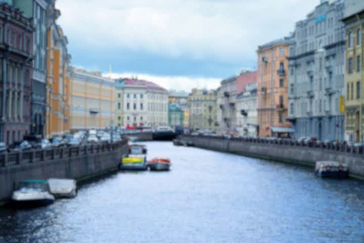 Hoteller og steder å bo i St. Petersburg, Russland