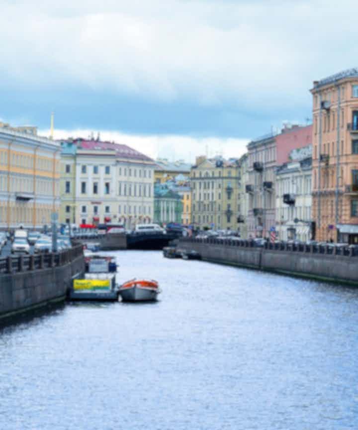 Flights from New York City, the United States to Saint Petersburg, Russia