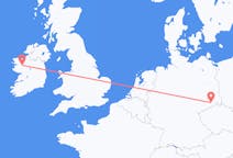 Flyg från Knock, County Mayo, Irland till Dresden, Tyskland