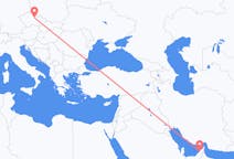 Flyrejser fra Dubai, De Forenede Arabiske Emirater til Pardubice, Tjekkiet