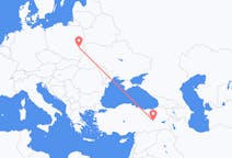Flights from Bingöl, Turkey to Lublin, Poland