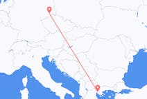 ドイツのから ドレスデン、ギリシャのへ テッサロニキフライト