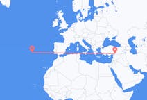 Flights from Gaziantep in Turkey to Ponta Delgada in Portugal