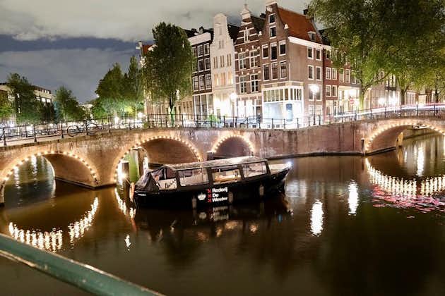 Croisière sur les canaux d'Amsterdam en petit groupe avec collations et boissons