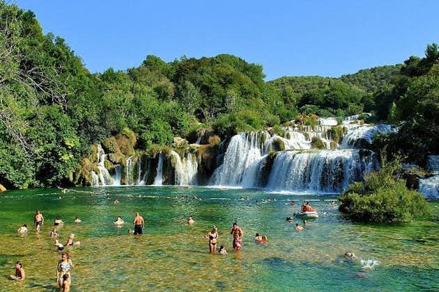 National Park Krka Waterfalls from Dubrovnik