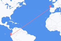 秘鲁出发地 通贝斯飞往秘鲁飞往 圣地亚哥·德孔波斯特拉的航班