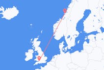 Flights from Rørvik, Norway to Bristol, the United Kingdom