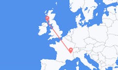 เที่ยวบิน จาก ช็องเบรี, ฝรั่งเศส ไปยัง แคมป์เบลทาวน์, สกอตแลนด์
