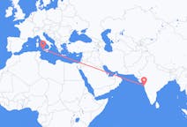 出发地 印度出发地 孟买目的地 意大利特拉帕尼的航班