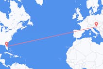 Flyrejser fra Orlando til Zagreb
