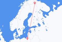 Flights from Szymany, Szczytno County, Poland to Ivalo, Finland