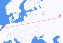 Flights from Izhevsk, Russia to Ostend, Belgium
