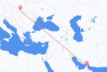 Flights from Ras al-Khaimah, United Arab Emirates to Košice, Slovakia