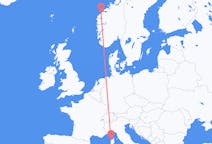 Flights from Calvi to Ålesund