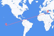 Flüge von Manihi, Französisch-Polynesien nach Kalymnos, Griechenland