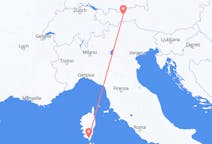 Flights from Innsbruck, Austria to Figari, France