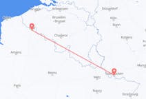 Flights from Saarbrücken, Germany to Lille, France