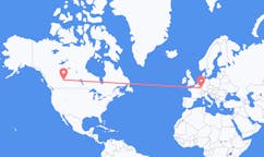 Flights from Edmonton, Canada to Saarbrücken, Germany