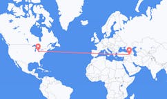 Flights from Windsor, Canada to Van, Turkey